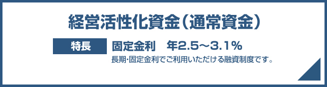 経営活性化資金（通常資金）